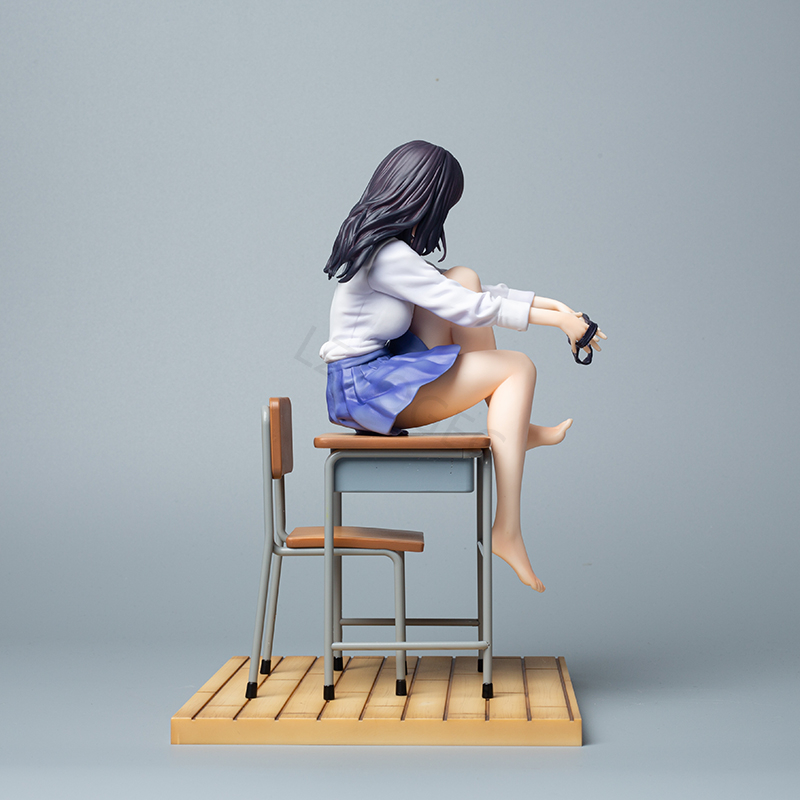 Funny Toys Lovely Wind Blown After Class 1/6 Scale PVC Action Figure Anime Sexy Figure Model Toys Collection Doll Gift