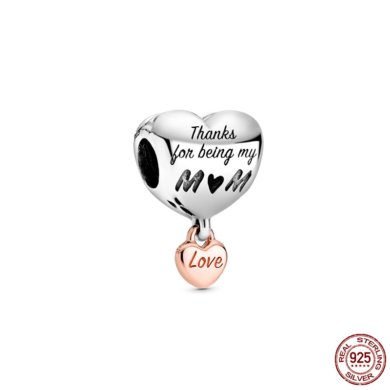 2024 New 925 Sterling Silver Pendant Mouse Monster Castle Lion Series Charm Bead Fit S925 Snake Bracelet Necklace Women Jewelry