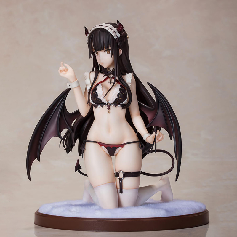 Funny Toys Charm AIKOs Taya Little Devil Maid Ver. 1/6 Scale PVC Action Figure Anime Sexy Figure Model Toys Collection Doll Gif
