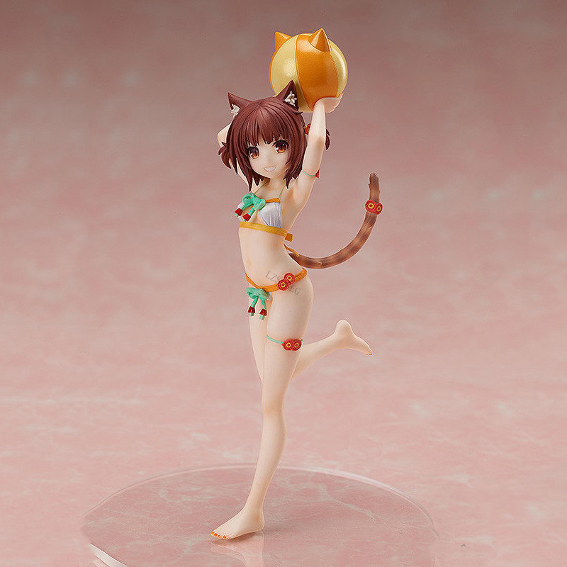 Funny Toys FREEing NekoPara Azuki Coconut Swimsuit Ver. S-style 1/12 PVC Action Figure Anime Sexy Figure Model Toys Collection D