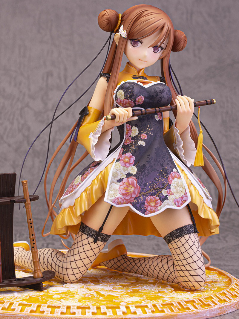 Funny Toys SKYTUBE PREMIUM ORIGINAL CHARACTER BY TONY CHUN MEI JIN LIAN GOLDEN VER. PVC ACTION FIGURE ANIME FIGURE MODEL TOYS DO
