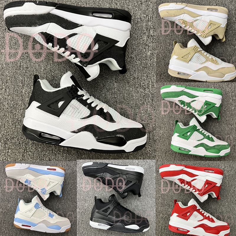 Jumpman 4 4s casual shoes new basketball shoes sports shoes black cat male white desert moss female What The Taupe Haze Shimmer Royal Sneaker size 36-46
Jumpman 4 4s casual shoes new basketball shoes sports shoes black cat male white desert moss female What The Taupe Haze Shimmer Royal Sneaker size 36-46