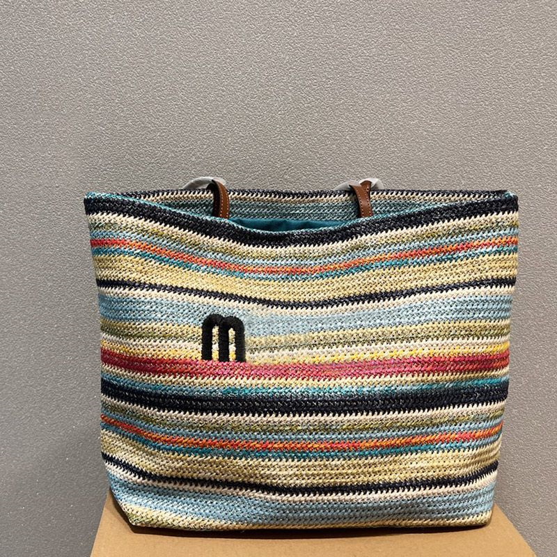 Weaving Tote Shopping Bag Vegetable Basket Bucket Straw Bags Summer Vacation Beach Travel Shoulder Handbag Purses Large Capacity Women Lafite Grass crossbody bag, #1
Weaving Tote Shopping Bag Vegetable Basket Bucket Straw Bags Summer Vacation Beach Travel Shoulder Handbag Purses Large Capacity Women Lafite Grass crossbody bag, #1