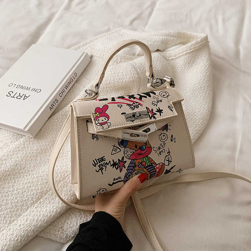 Net Red Small Shoulder Bag Women s Summer Versatile 2023 New Fashion Messenger Portable Square Handbag 230529