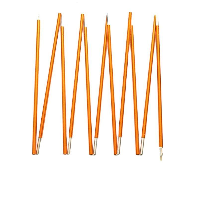 Outdoor Gadgets 1pcs Tent Pole 8.5/9.5/11mm Camping Aluminum Alloy Tent Pole 360/400/440CM Accessories Camping Essential Accessories 230526