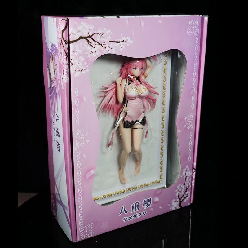 Funny Toys Japanese Game Honkai Impact 3rd Yae Sakura Photo Frame PVC Action Figure Anime Figure Model Toys Doll Gift