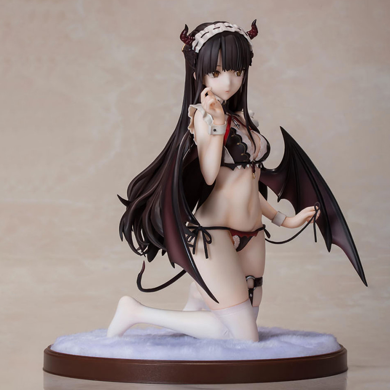 Funny Toys Charm AIKOs Taya Little Devil Maid Ver. 1/6 Scale PVC Action Figure Anime Sexy Figure Model Toys Collection Doll Gif