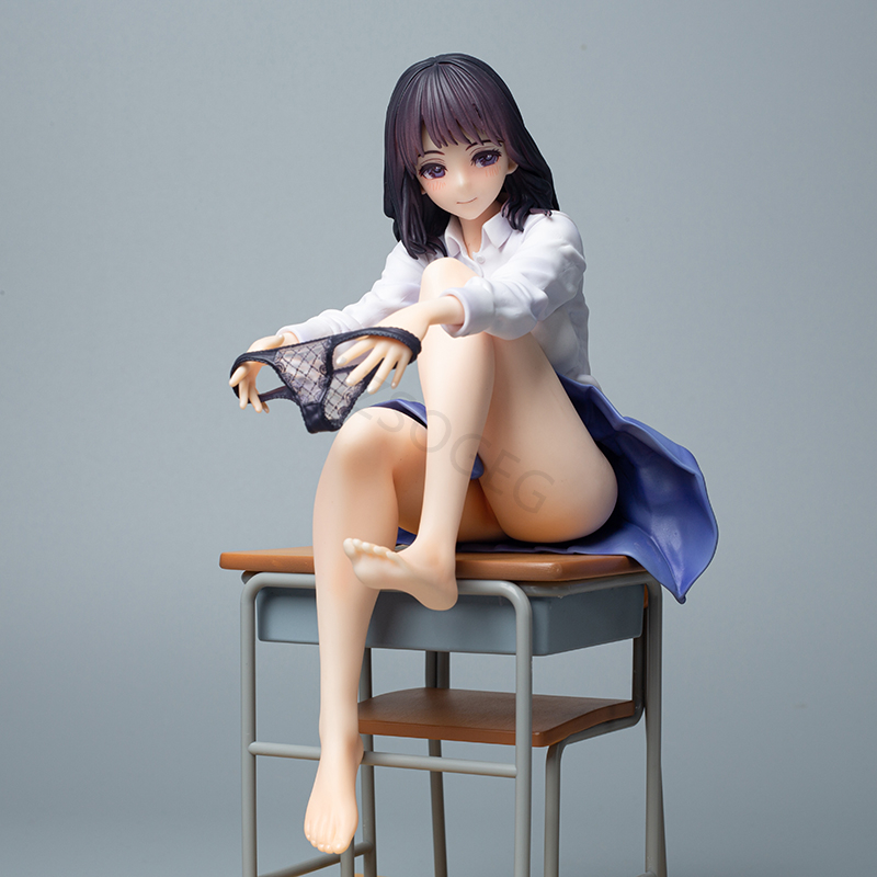 Funny Toys Lovely Wind Blown After Class 1/6 Scale PVC Action Figure Anime Sexy Figure Model Toys Collection Doll Gift