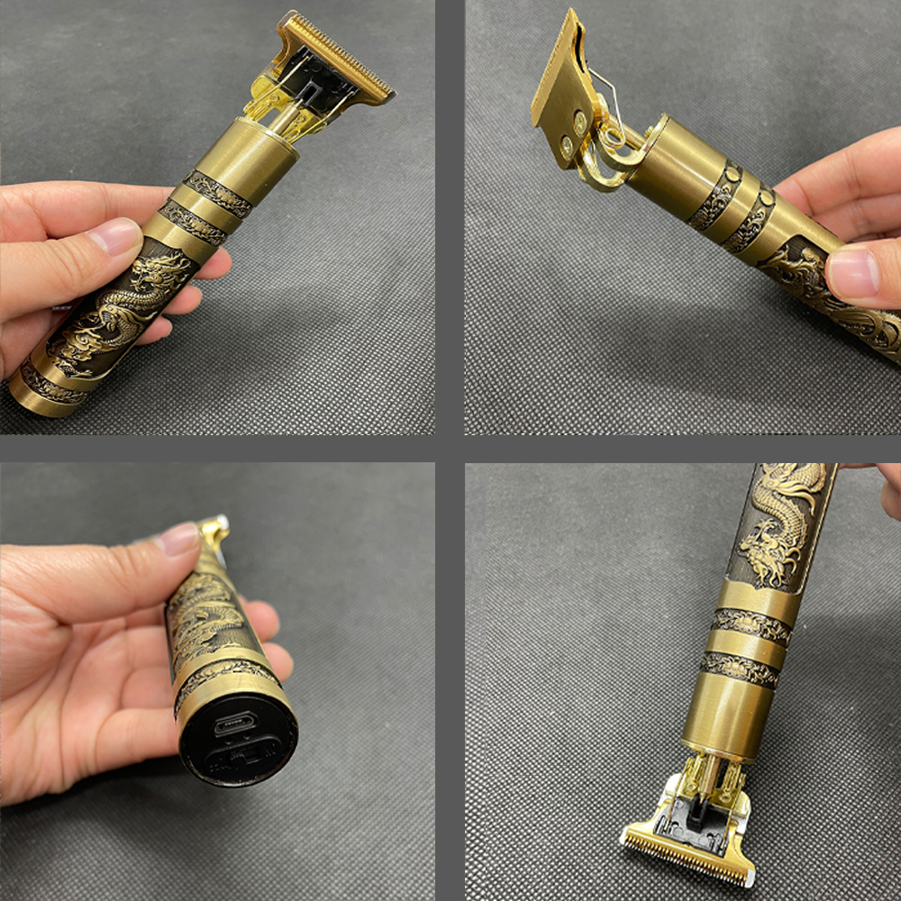 Hair Trimmer Professional Barber Hair Clipper Trimmer Rechargeable Electric Hair Trimmer Cutting Machine Men Barber Hair Cutting Machine 230526