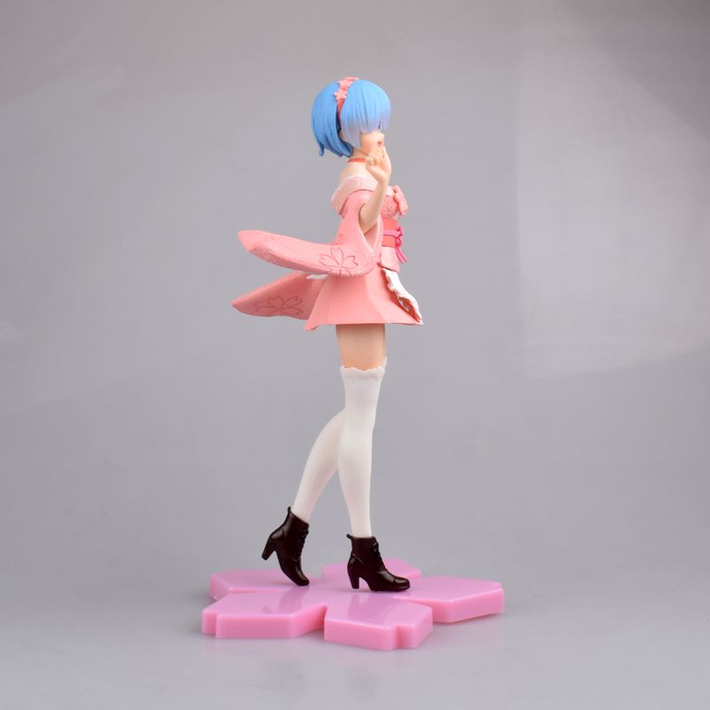 Funny Toys Anime Re Life In A Different World From Zero Rem Kimono PVC Action Figure Japanese Anime Figure Collection Model Toys