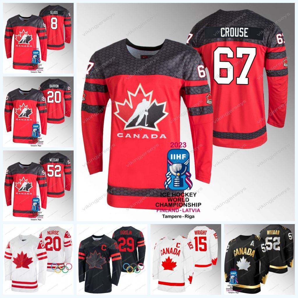 Canada Hockey Jersey Lawson Crouse Joseph Cody Glass Jack McBain Milan Lucic Peyton Krebs Justin Barron Jack Quinn Devon Levi Sam Montembeault Tyler Myers Joe Veleno, White
Canada Hockey Jersey Lawson Crouse Joseph Cody Glass Jack McBain Milan Lucic Peyton Krebs Justin Barron Jack Quinn Devon Levi Sam Montembeault Tyler Myers Joe Veleno, White