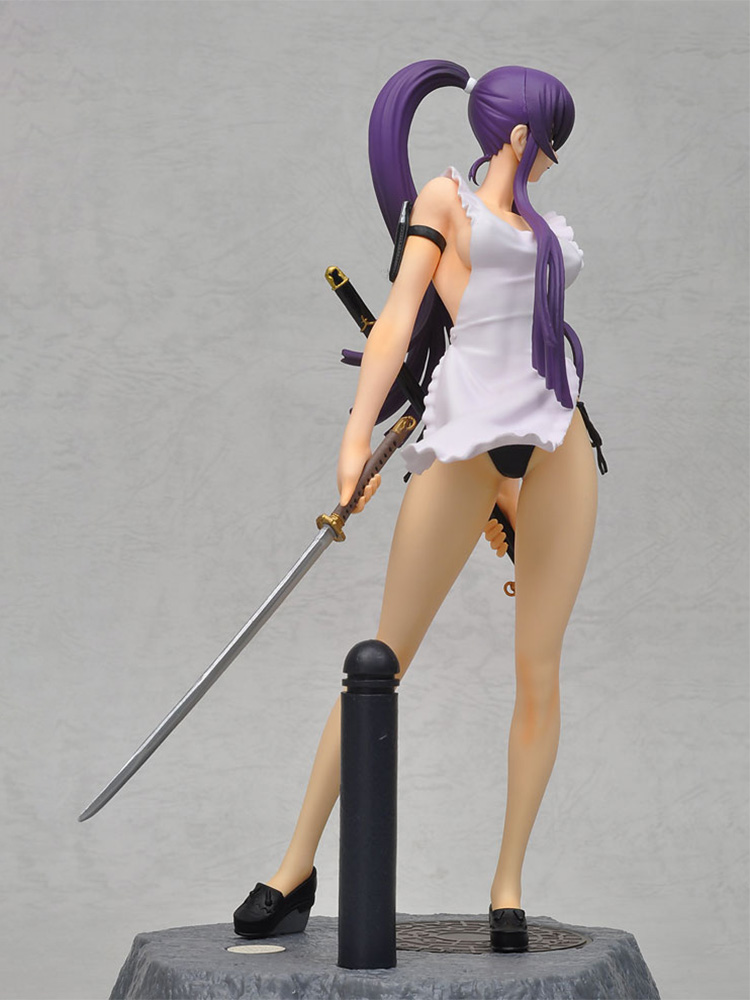 Funny Toys Chara-Ani Highschool of the Dead Busujima Saeko PVC Action Figure Anime Sexy Figure Model Toys Collection Doll Gift