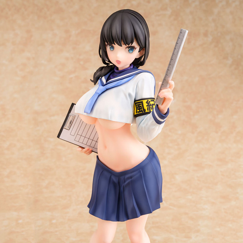 Funny Toys Daiki Kougyou POPQNs Serious! Fuki Iin-san Illustration by POPQN PVC Action Figure Anime Sexy Figure Model Toys Dol