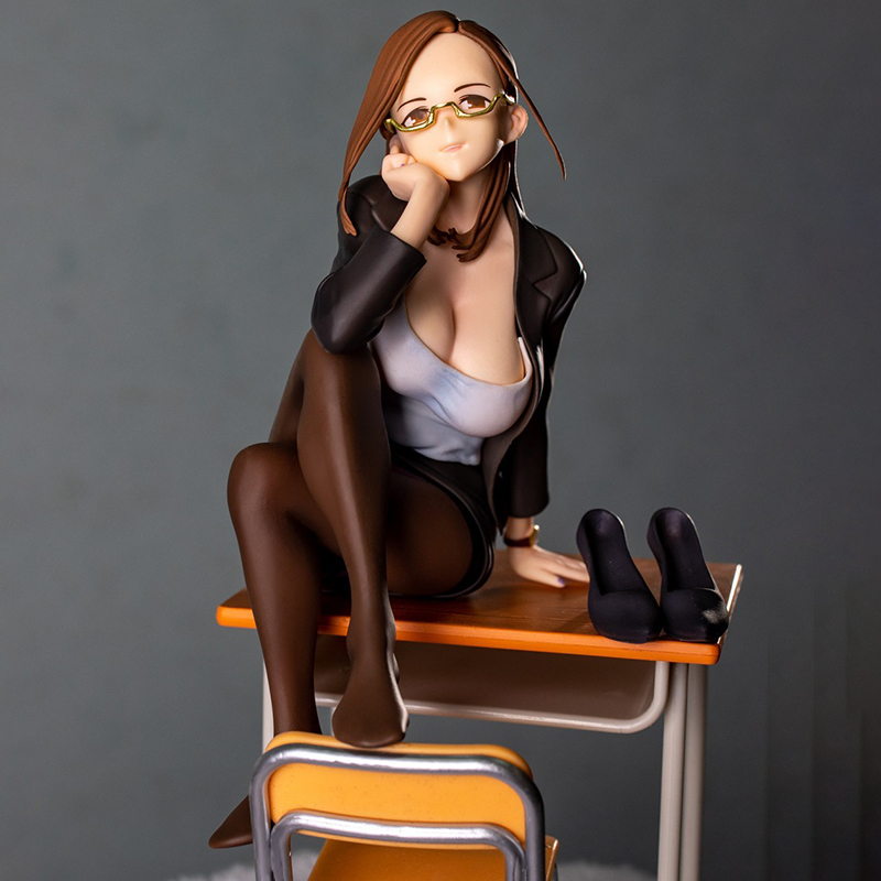 Funny Toys Union Creative Yom Tights Miru Tights Gogatsubyou Sensei ga Naoshite Ageyokka PVC Action Figure Anime Figure Model To