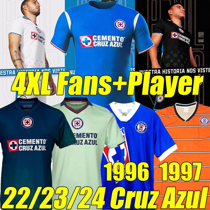 4XL Liga MX 22/23/24 Cruz Azul Soccer Jerseys fans palyer Version RODRIGUEZ Tabo ROMO GIMENEZ ROMERO GK retro 1974 1994 football shirt 2023 2024 Men Kids Kits sock set, 22-23 third
4XL Liga MX 22/23/24 Cruz Azul Soccer Jerseys fans palyer Version RODRIGUEZ Tabo ROMO GIMENEZ ROMERO GK retro 1974 1994 football shirt 2023 2024 Men Kids Kits sock set, 22-23 third