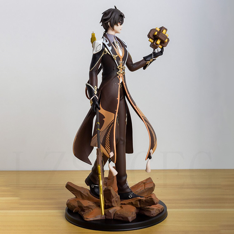 Funny Toys Genshin Impact Zhongli PVC Action Figures Anime Figure Model Toys Collection Doll Gift