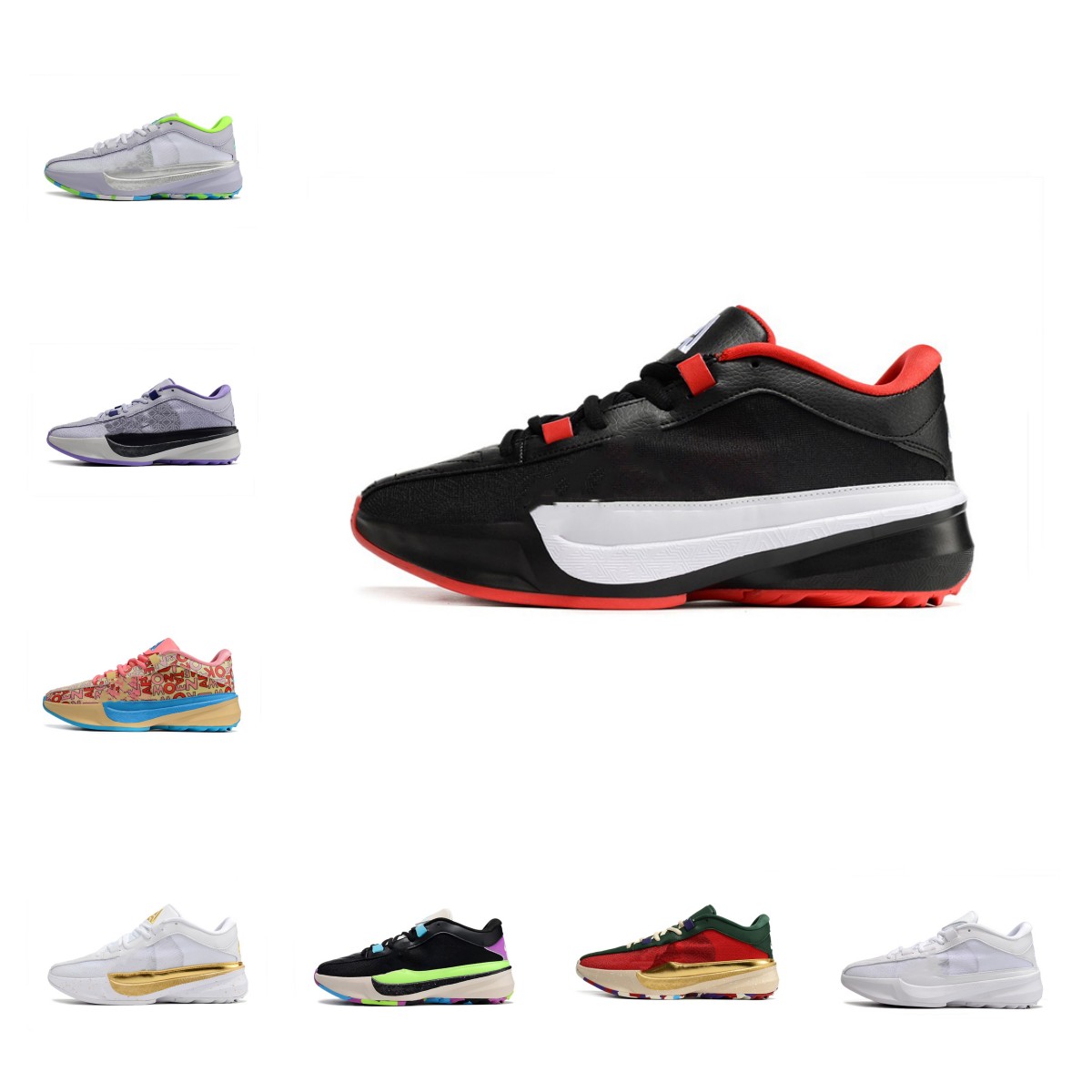 Zoom Freak 5 Bucks Basketball Shoes 2023 High Qualtiy 5s All Star White Black Grey Pink Big Kid Sports Shoe Sneakers EUR 36-39, #9
Zoom Freak 5 Bucks Basketball Shoes 2023 High Qualtiy 5s All Star White Black Grey Pink Big Kid Sports Shoe Sneakers EUR 36-39, #9