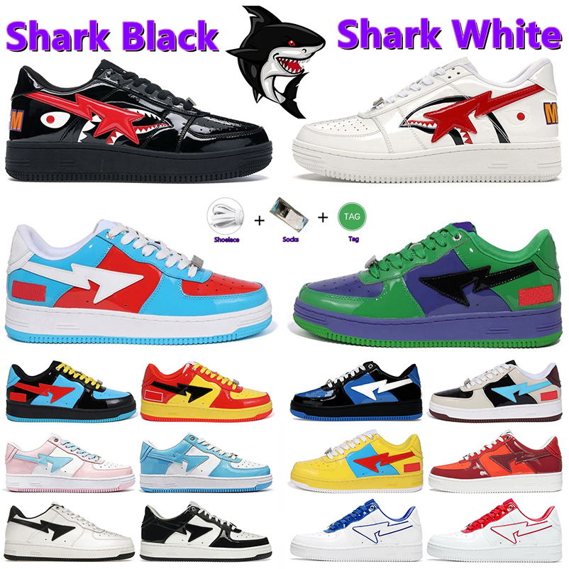 Casual Shoes Sports Sneakers Designer Men Shark Black White Camo Anniversary Blue Patent Leather Pastel Green Men Women running Sports Trainers 36-45, Color#34
Casual Shoes Sports Sneakers Designer Men Shark Black White Camo Anniversary Blue Patent Leather Pastel Green Men Women running Sports Trainers 36-45, Color#34