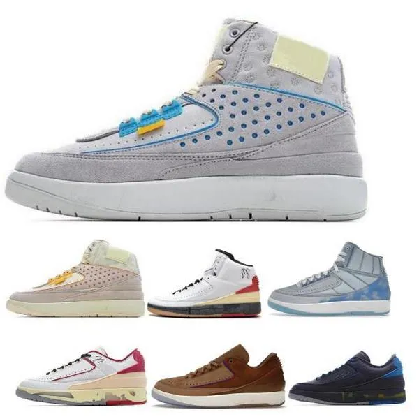 Jumpman 2 Union Low Basketball Shoes SP Grey Fog Rattan OG A Ma Maniere Airness Chicago 2s Men Outdoor Sneakers, Khaki
Jumpman 2 Union Low Basketball Shoes SP Grey Fog Rattan OG A Ma Maniere Airness Chicago 2s Men Outdoor Sneakers, Khaki