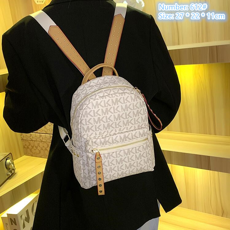 Wholesale factory ladies shoulder bags 2 colors street personality rivet punk backpack everyday Joker leather handbag trend letters contrast color handbags, Brown-612#
Wholesale factory ladies shoulder bags 2 colors street personality rivet punk backpack everyday Joker leather handbag trend letters contrast color handbags, Brown-612#