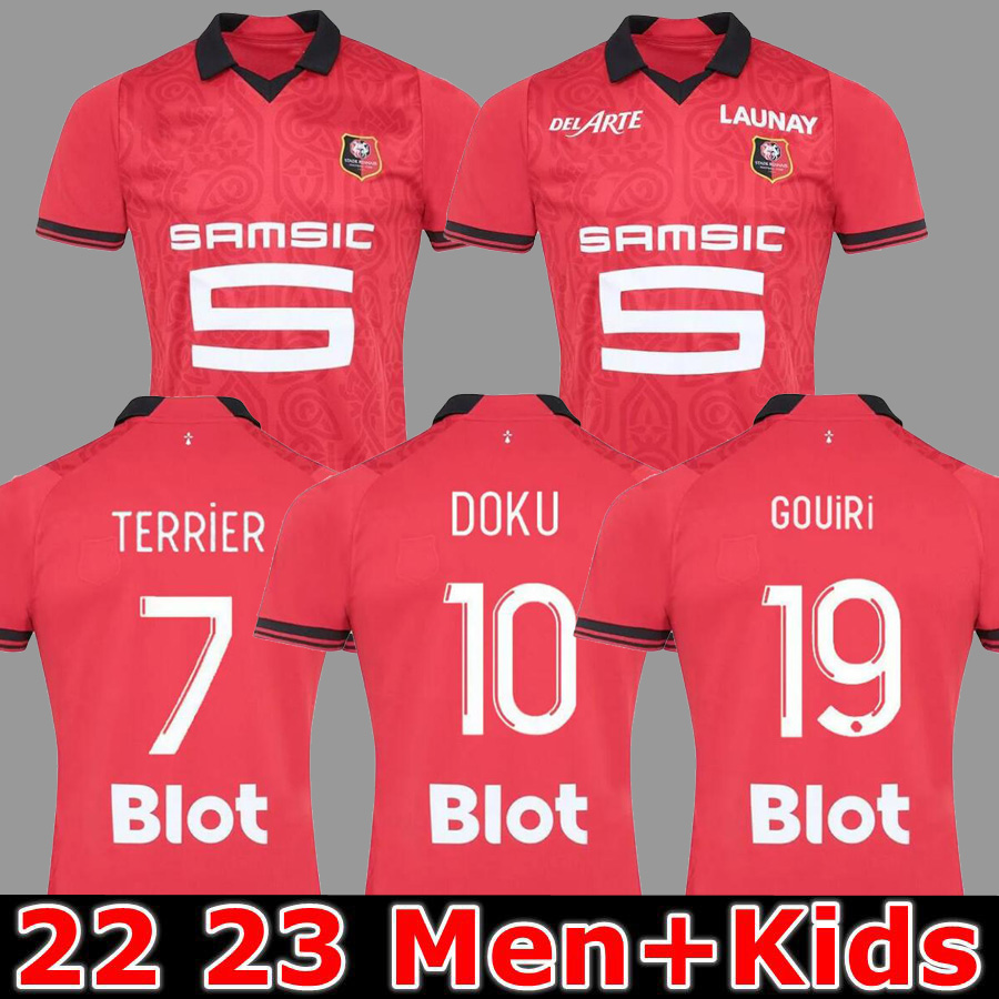23 24 Stade Rennais soccer jerseys home Rennes maillot de foot 2023 2024 Toko Ekambi BOURIGEAUD TERRIER DOKU GOUIRI KALIMUENDO uniform men kids kit football shirts, 23 24 home adult sponsor
23 24 Stade Rennais soccer jerseys home Rennes maillot de foot 2023 2024 Toko Ekambi BOURIGEAUD TERRIER DOKU GOUIRI KALIMUENDO uniform men kids kit football shirts, 23 24 home adult sponsor