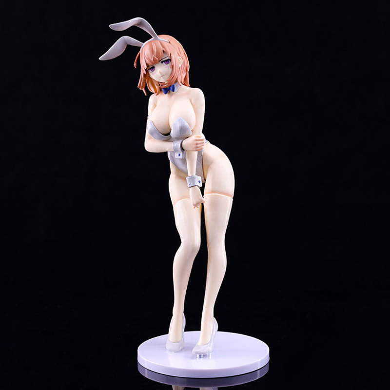 Funny Toys Astrum Design Icomochis White Bunny Onee-san 1/7 Scale PVC Action Figure Anime Figure Model Toys Collection Doll Gif