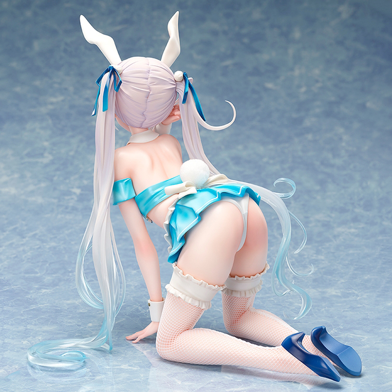 Funny Toys BINDing Native DSmile Chris Aqua Blue Bunny Girl PVC Action Figure Japanese Anime Figure Model Toys Collection Doll G