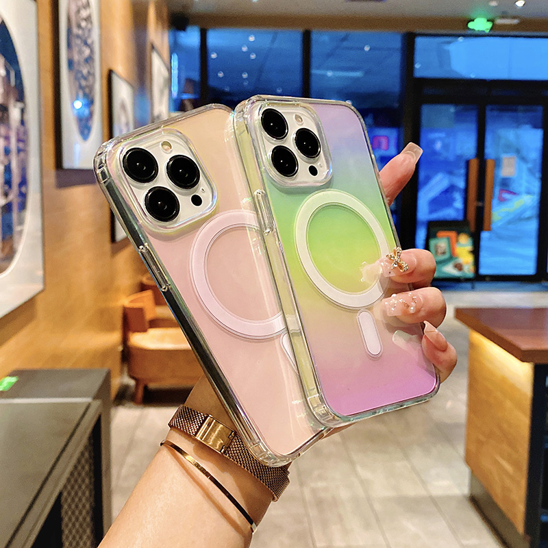 Luxury Laser Magnetic Wireless Charging Clear Phone Case For iPhone 13 12 11 Pro Max Transparent Bumper Soft Silicone Back Cover
Luxury Laser Magnetic Wireless Charging Clear Phone Case For iPhone 13 12 11 Pro Max Transparent Bumper Soft Silicone Back Cover