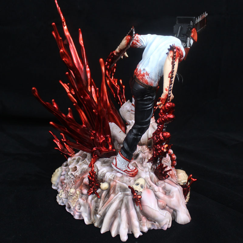 Funny Toys Anime Chainsaw Man Denji POWER PVC Action Figure Anime Figure Statue Model Toy Collection Doll Gift
