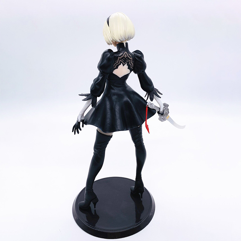 Funny Toys Nier Automata 2B YoRHa No.2 Type B PVC Action Figure Japanese Anime Figure Model Toys Collection Doll Gift