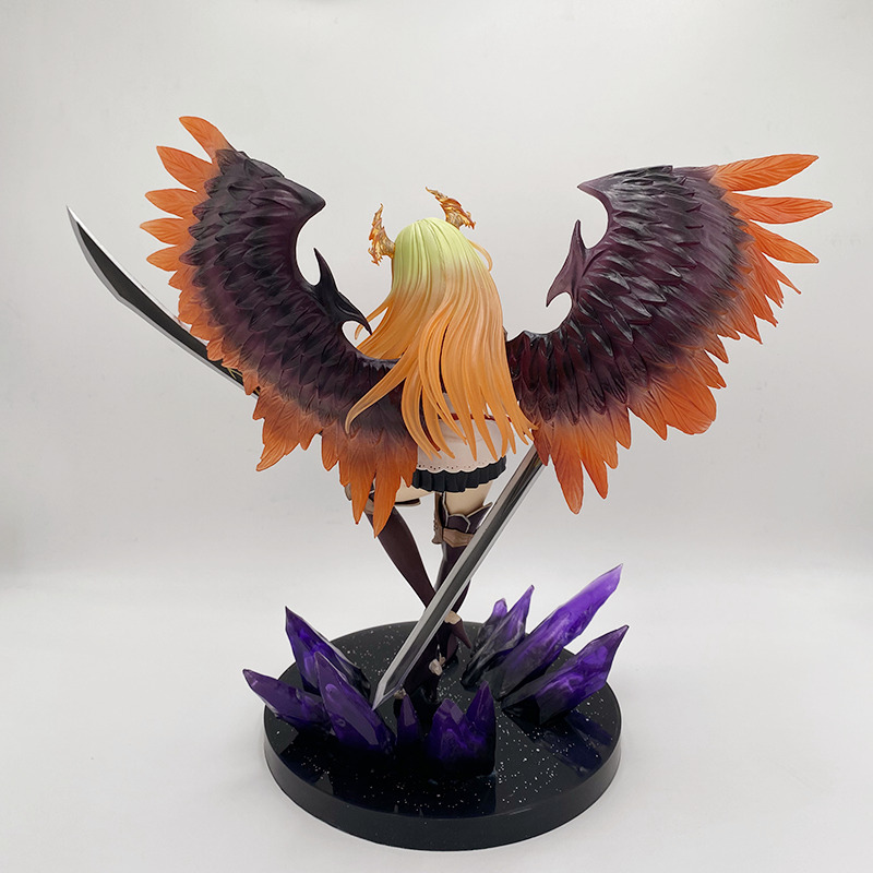 Funny Toys Rage of Bahamut Cerberus Dark Angel Olivier Dark Dragoon Forte Mystere Warden Spinne PVC Action Figure Anime Figure M