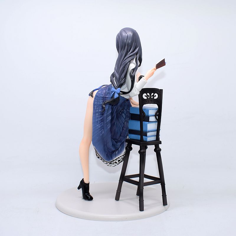 Funny Toys Native Akachomu The Literary Type 1/7 Scale PVC Action Figure Anime Sexy Figure Model Toys Collection Doll Gift