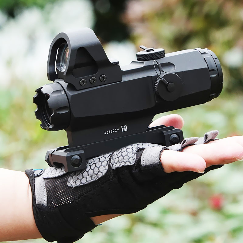 The new Mark 4 High Accuracy Multi-Range Riflescope HAMR 4x24mm Magnifier Red Dot Scope Hybrids Sight