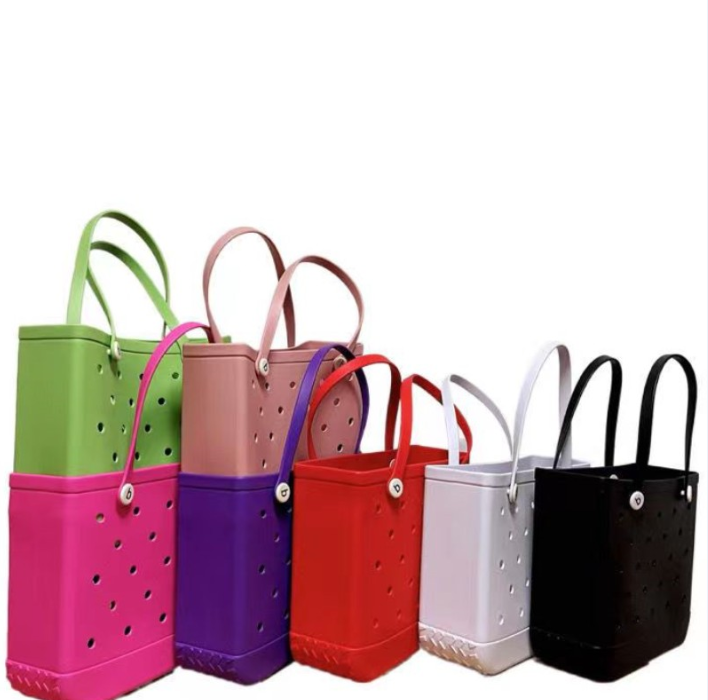 Beach Bag Luxury Large Capacity Rubber Summer EVA Handbag Waterproof Lightweight Ladies Oversized Tote Basket Tote For Gym Swimming Travel Fitness For Men And Women, Black
Beach Bag Luxury Large Capacity Rubber Summer EVA Handbag Waterproof Lightweight Ladies Oversized Tote Basket Tote For Gym Swimming Travel Fitness For Men And Women, Black