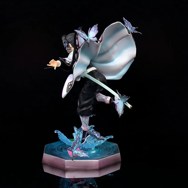 Funny Toys Anime Demon Slayer Kimetsu no Yaiba Shinobu Kocho PVC Action Figure Japanese Anime Figure GK Statue Model Toys Collec