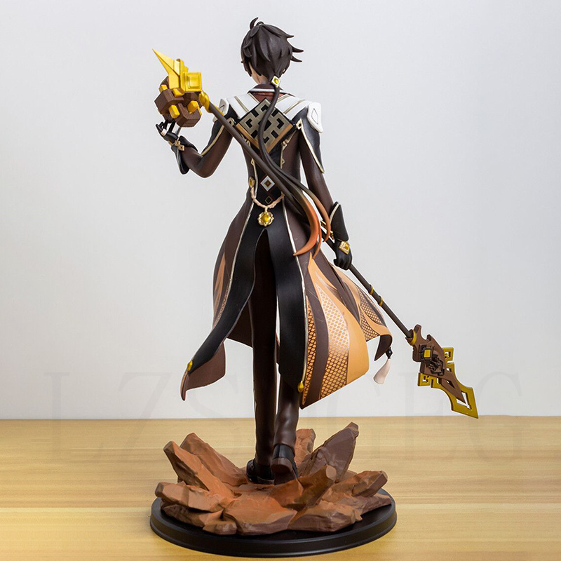 Funny Toys Genshin Impact Zhongli PVC Action Figures Anime Figure Model Toys Collection Doll Gift