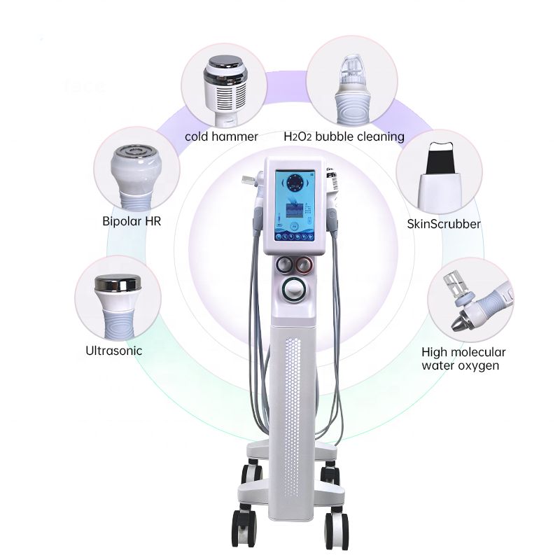 2023 Oxygen Therapy Jet Clean Peeling Facial Waterpeel Dermabrasion Microdermabrasion Crystal Machine