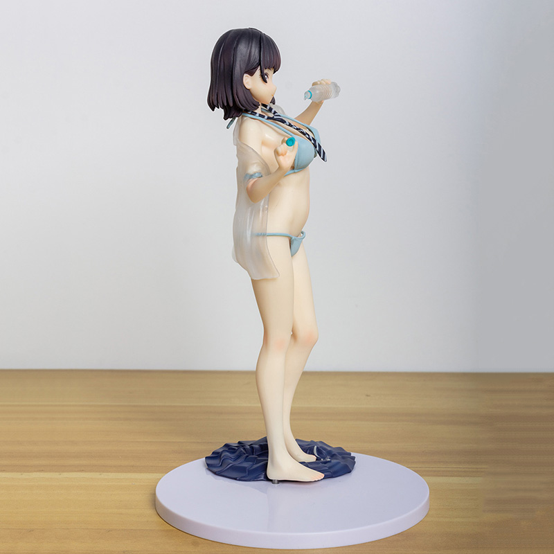 Funny Toys Daiki Kougyou JK x ONAKA #1 Mizu wo Nomasetekurenai Dokyusei 1/7 Scale PVC Action Figure Anime Figure Model Toys Doll