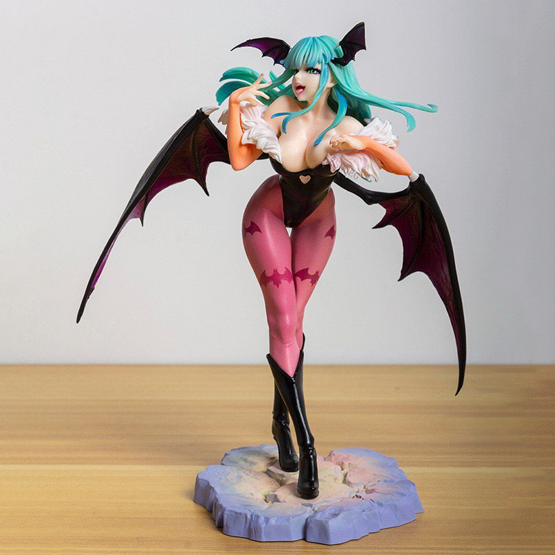 Funny Toys Kotobukiya Darkstalkers Morrigan Bishoujo 1/7 Scale PVC Action Figure Anime Sexy Figure Model Toys Collection Doll Gi