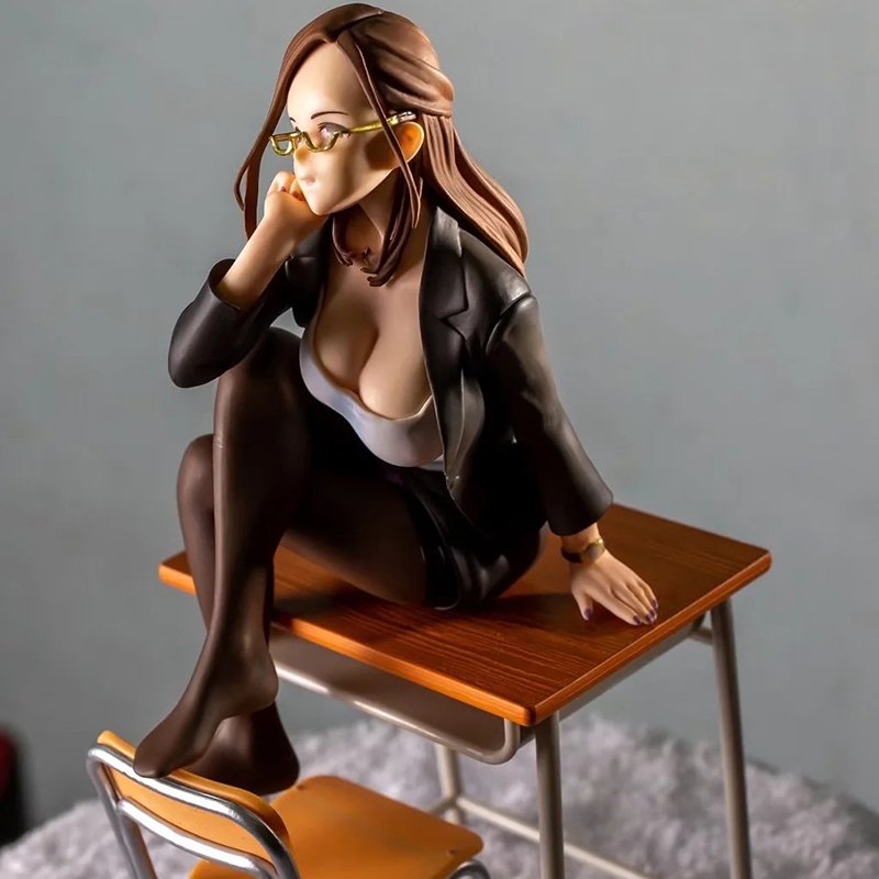 Funny Toys Union Creative Yom Tights Miru Tights Gogatsubyou Sensei ga Naoshite Ageyokka PVC Action Figure Anime Figure Model To