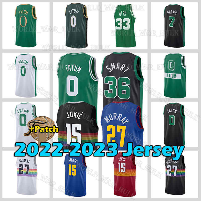 Jokic Jayson Tatum Basketball Jersey 7 0 Jaylen Brown 27 15 Jamal Murray Denvers Nugget 36 33 Marcus Smart Bostons Celtices Larry Bird 2022 2023 Men Youth Kids, New jersey(k e t)+patch
Jokic Jayson Tatum Basketball Jersey 7 0 Jaylen Brown 27 15 Jamal Murray Denvers Nugget 36 33 Marcus Smart Bostons Celtices Larry Bird 2022 2023 Men Youth Kids, New jersey(k e t)+patch
