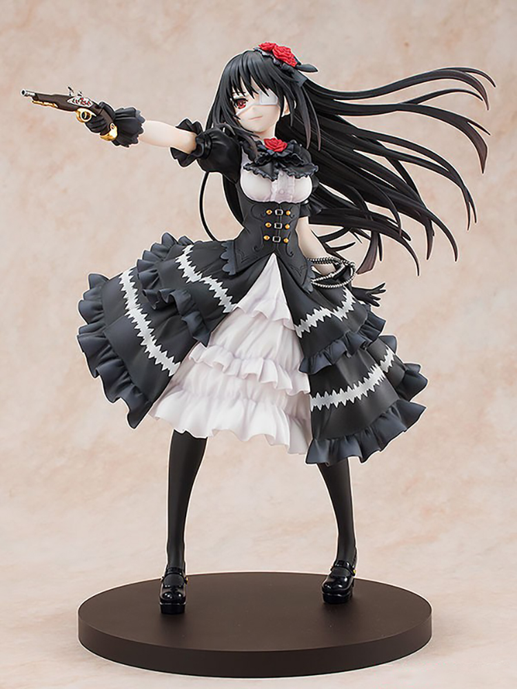 Funny Toys Anime Date A Live Kurumi Tokisaki Fantasia 30th Anniversary Version PVC Action Figure 1/7 Scale Anime Figure Model To