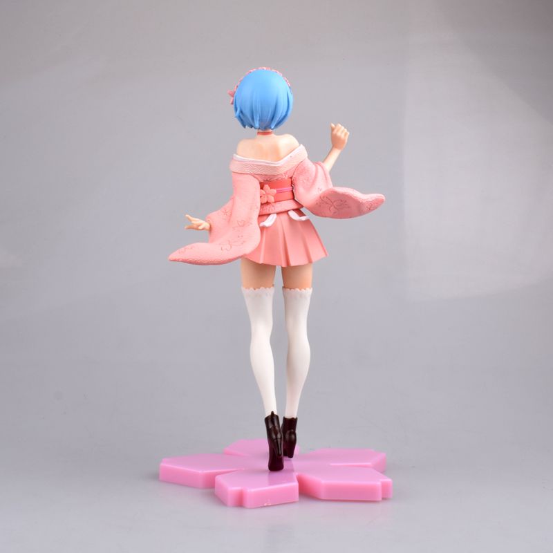 Funny Toys Anime Re Life In A Different World From Zero Rem Kimono PVC Action Figure Japanese Anime Figure Collection Model Toys