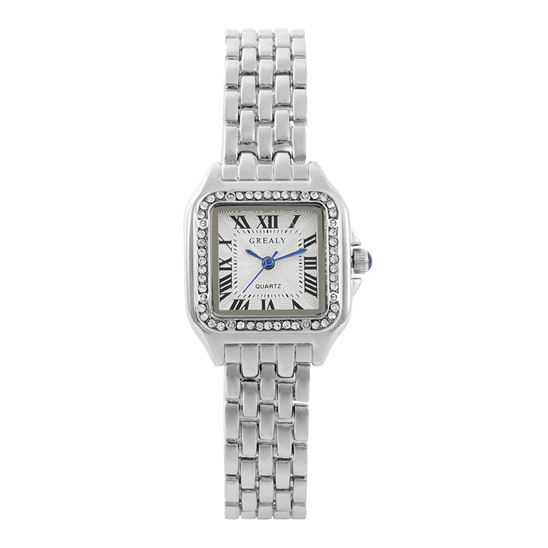 Fashion watch, women's designer watch, student quartz square diamond watch, exquisite and elegant gift, stainless steel strap hand
Fashion watch, women's designer watch, student quartz square diamond watch, exquisite and elegant gift, stainless steel strap hand