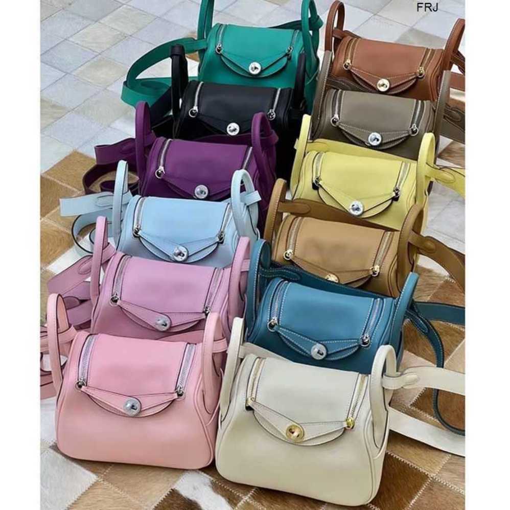 Designer Lindys Bags High End First Layer Cow Leather Swift Mini Doctor Bag Womens Single Shoulder Hand Have Logo frj
Designer Lindys Bags High End First Layer Cow Leather Swift Mini Doctor Bag Womens Single Shoulder Hand Have Logo frj
