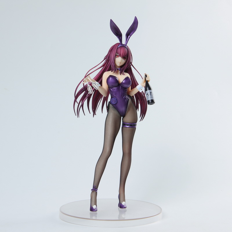 Funny Toys Freeing Fate Grand Order Scathach Sashi Ugatsu Bunny Girl PVC Action Figure Anime Sexy Figure Model Toys Collection D