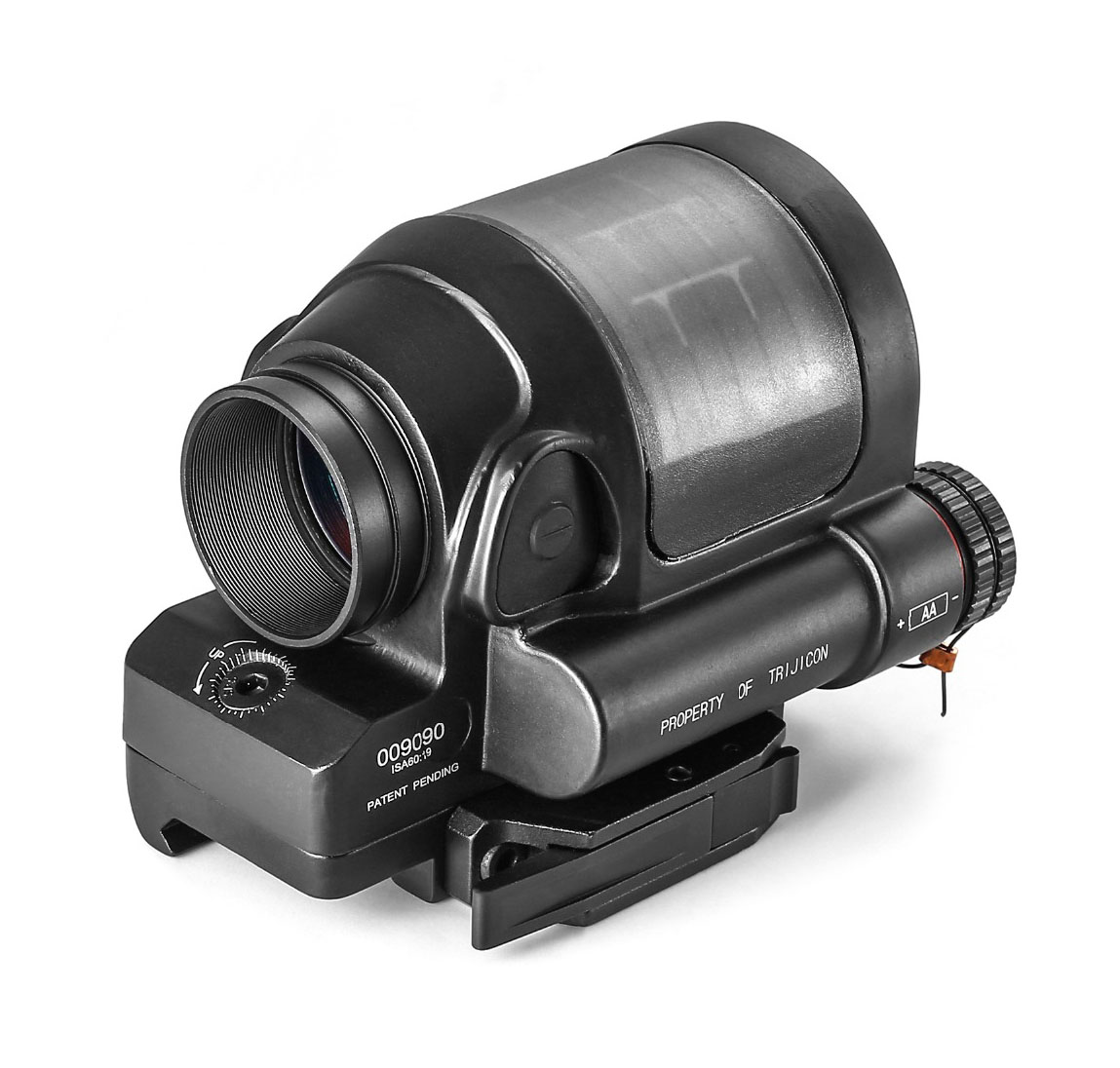 SRS Red Dot Sight 1x38 Solar Power Sealed Red Dot Reflex Sight w/ Quick Release Mount 38mm Wide Field of View Hunting Tactical