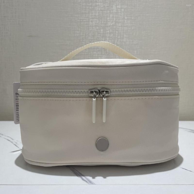 Outdoor Bags Fashion Oval Top-Access Kit High Quality Women Cosmetic Bag Casual Style Waterproof Makeup Travel Portable Gym