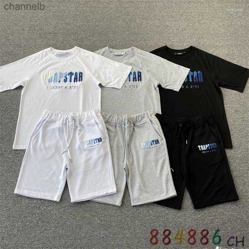 Men' T-Shirts Men' T Shirts Women' Trapstar White Blue Towel Embroidery Short Sleeve Shorts Set Spring Summer Fashion Streetwear T-shirtMotion current L230518
Men' T-Shirts Men' T Shirts Women' Trapstar White Blue Towel Embroidery Short Sleeve Shorts Set Spring Summer Fashion Streetwear T-shirtMotion current L230518
