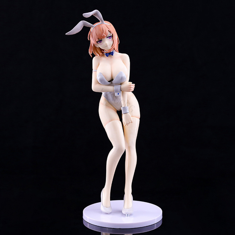Funny Toys Astrum Design Icomochis White Bunny Onee-san 1/7 Scale PVC Action Figure Anime Figure Model Toys Collection Doll Gif